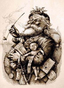 santa large thomas nast