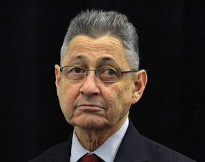 Ex-Assembly Speaker Sheldon Silver. 