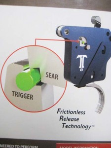 The key to the TriggerTech Frictionless Release Technology is the roller. This eliminates metal on metal contact giving the shooter a crisp trigger pull with no perceptible trigger movement.  