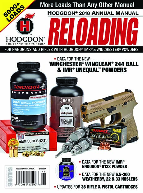 Hodgdonannualmanual2018 Thegunmag The Official Gun Magazine Of