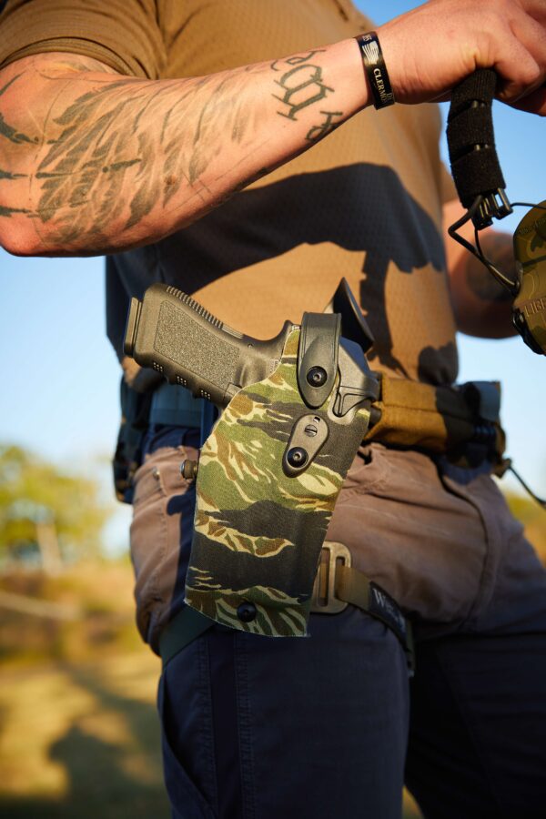 Safariland Introduces Limited Edition Tiger Stripe Camo Holsters