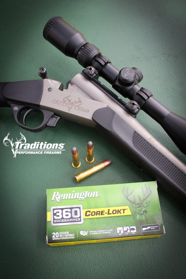 Traditions® Firearms Launches Outfitter G3 in 360 Buckhammer ...